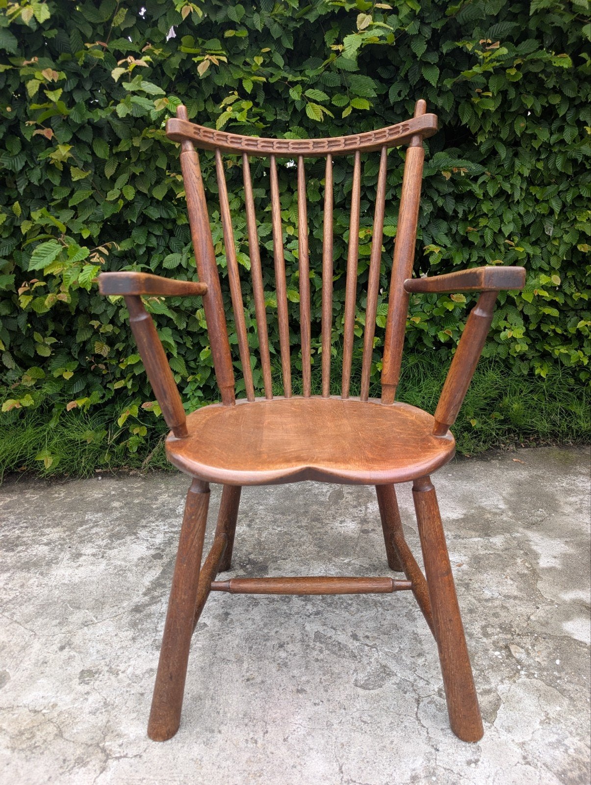 Vintage brutalist stoel, Ophalen
