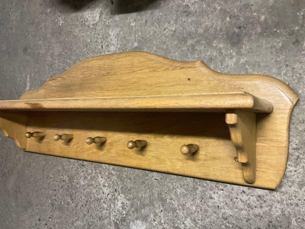 Porte manteau en chêne massif, Enlèvement