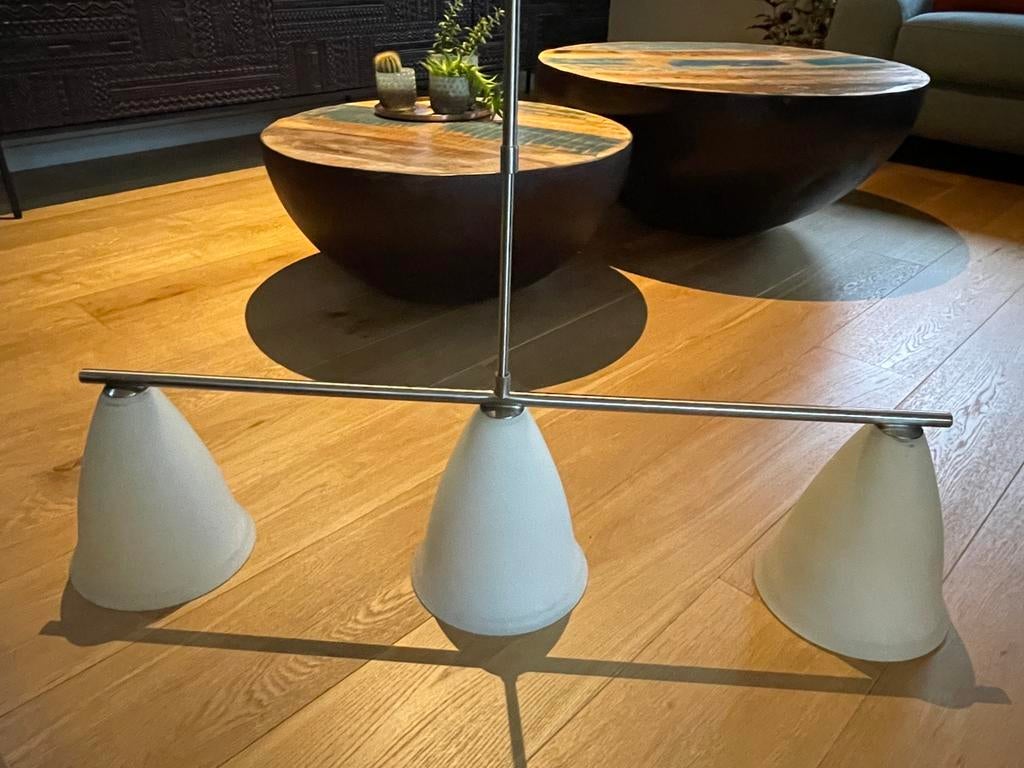 Mooie hanglamp, Ophalen, Gebruikt, Glas