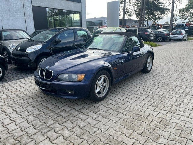 Bmw Z3 1.8I, Manueel, Montrealblue, Bijna oldtimer, Garantie, Auto's, Euro 2, 4 cilinders, Cabriolet, Blauw