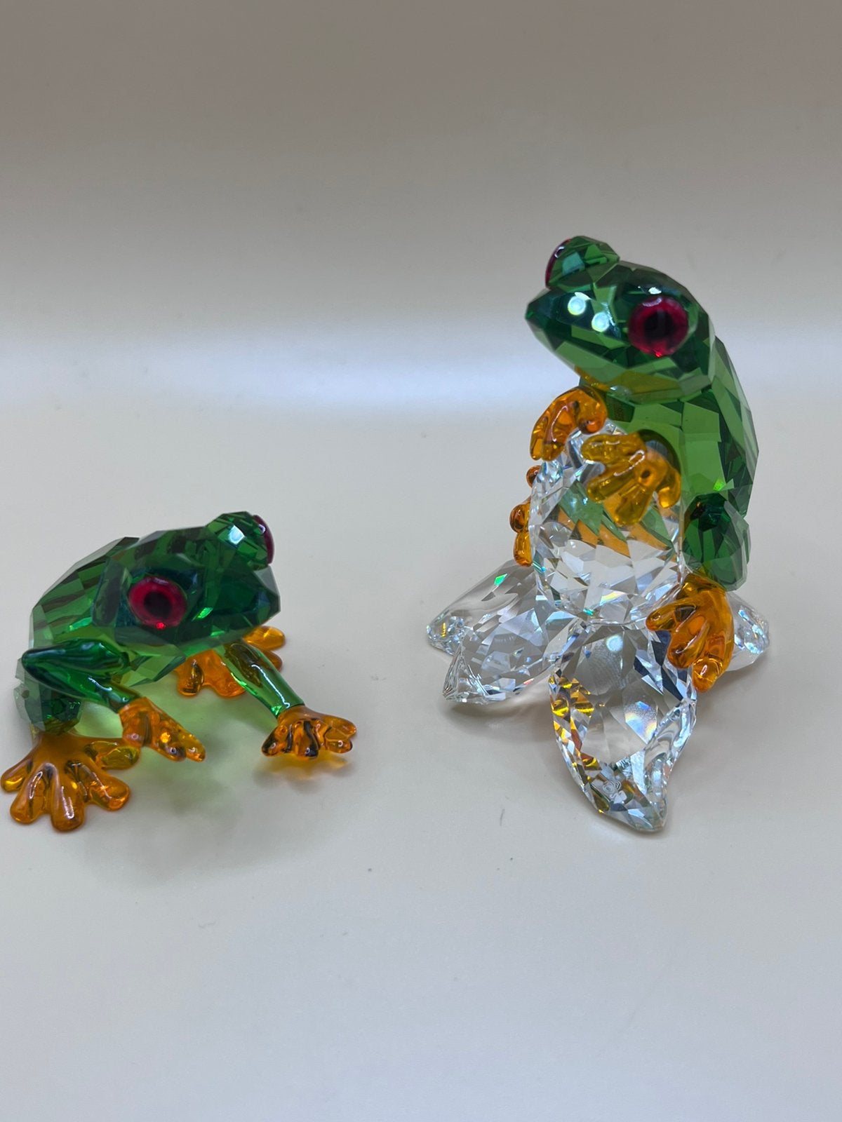 Groene kikkers Swarovski, Verzenden, Zo goed als nieuw