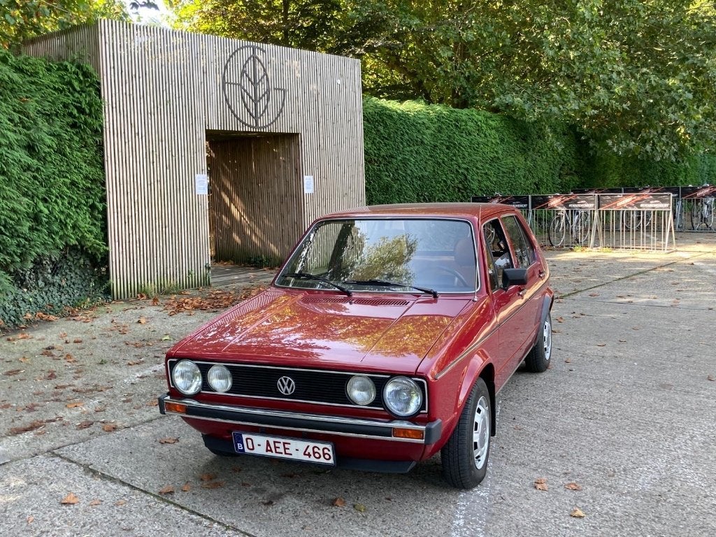 Volkswagen Golf MK1 1978, Autos, Volkswagen, Rouge, Achat, Beige, 5 portes