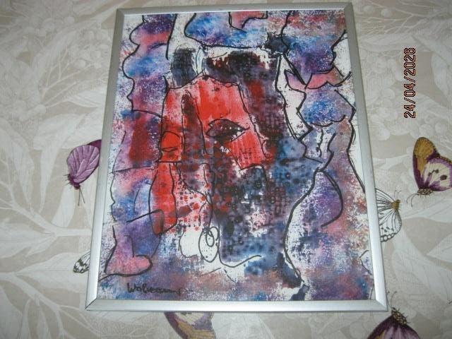 Cobra Theo Wolvecamp gesigneerd, Boeken, Ophalen of Verzenden, Zo goed als nieuw, Schilder- en Tekenkunst