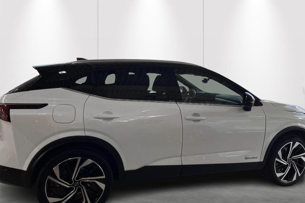 Nissan Qashqai e-POWER Tekna+, Auto's, Nissan, Stof, Gebruikt, Wit, Bedrijf