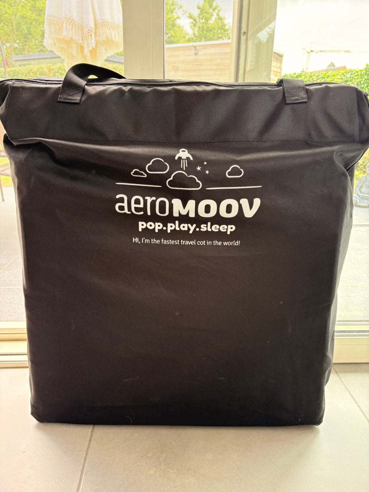 Reisbed Aeromoov nieuwstaat, Kinderen en Baby's, Ophalen, Zo goed als nieuw, Reisbedje