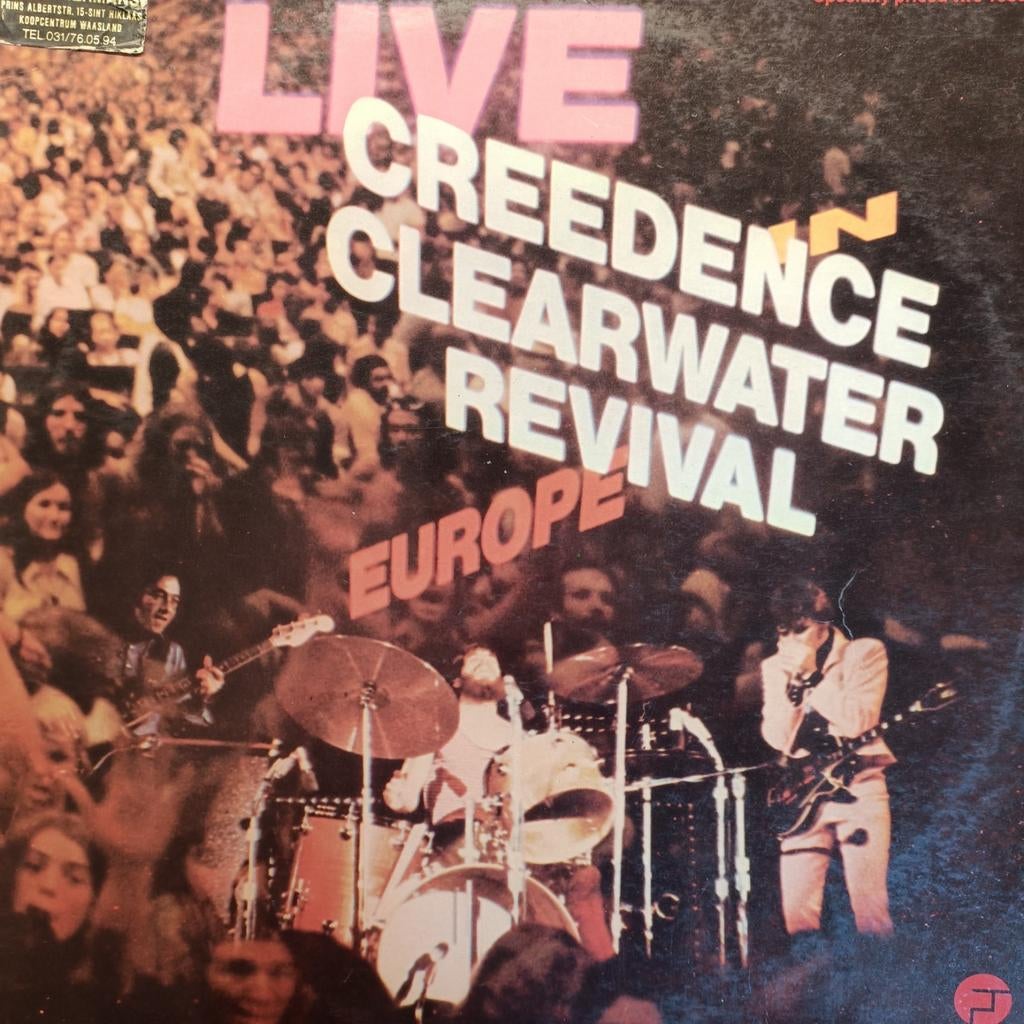 Lp Creedence Clearwater Revival - Live In Europe, Ophalen