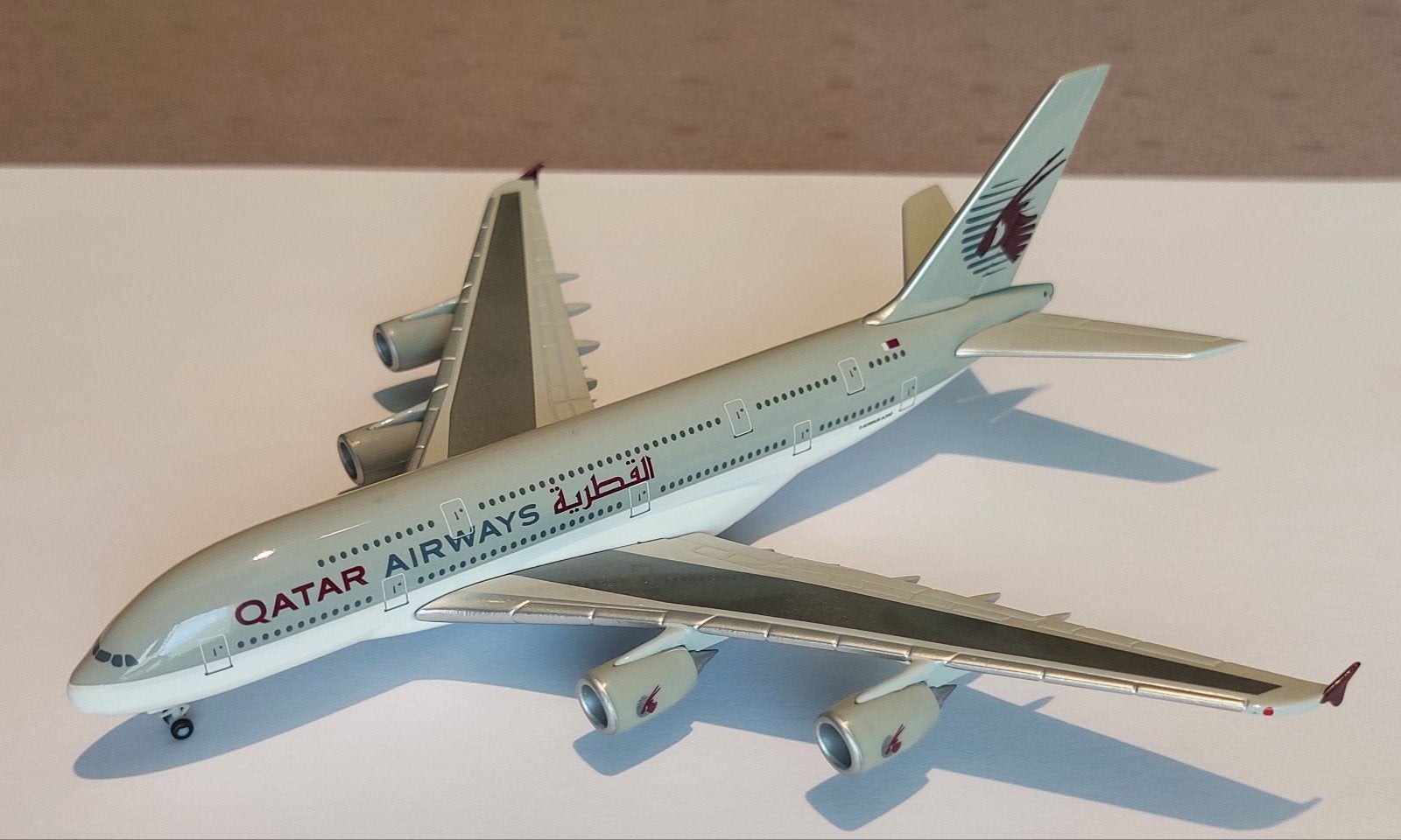 Herpa Airbus A380 Qatar Airways  
514361. Modèle complet, Collections, Enlèvement ou Envoi, Neuf, Modèle réduit