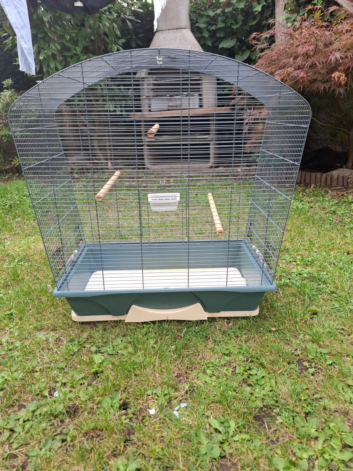 une grande cage pour oiseaux, Animaux & Accessoires, Enlèvement ou Envoi, Comme neuf, Métal