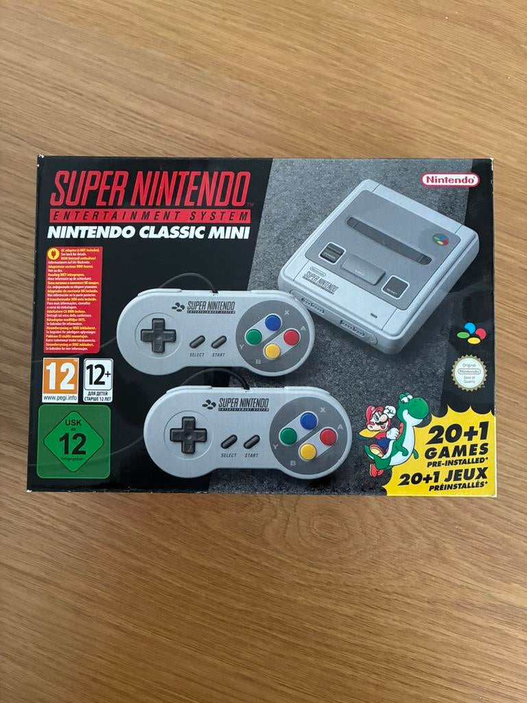 Snes mini, Games en Spelcomputers, Ophalen of Verzenden, Nieuw