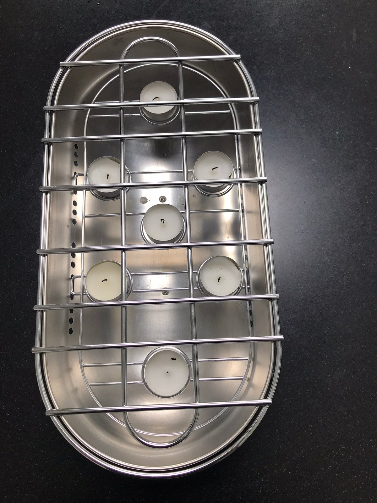 Warmhouder gerechten inox, Ophalen, Zo goed als nieuw, Inox