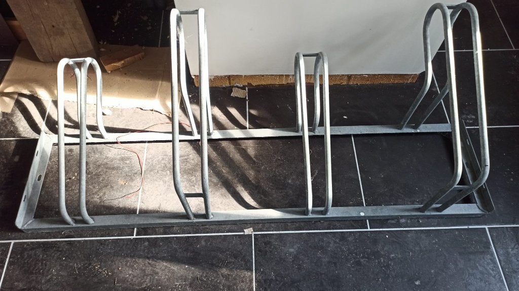 fietsenrek, Fietsen en Brommers, Ophalen, Zo goed als nieuw