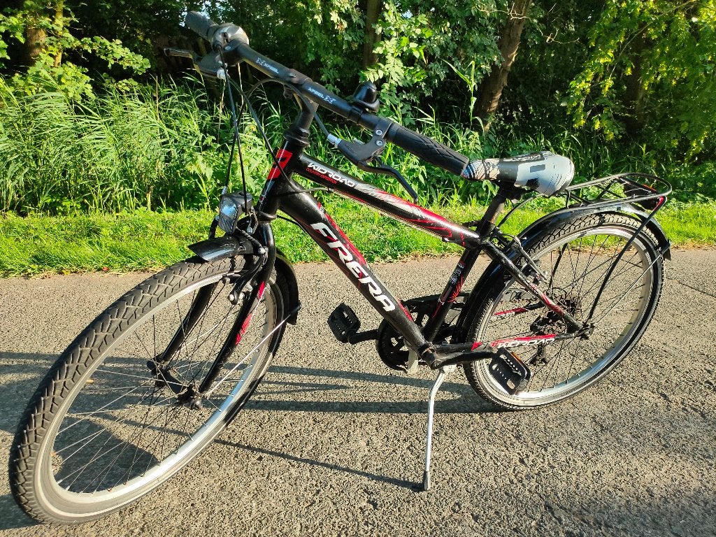 Jongensfiets 24 inch, Ophalen, Velgrem, Versnellingen, Frera
