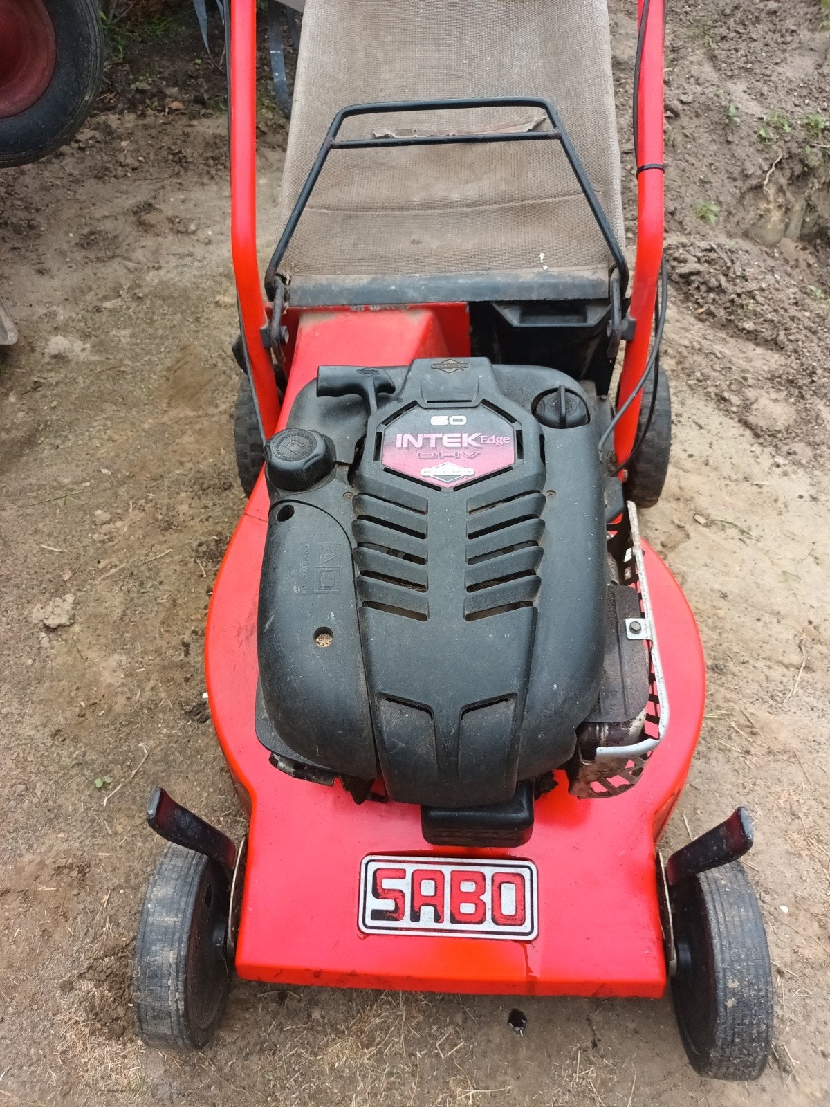 sabo grasmachine, Enlèvement