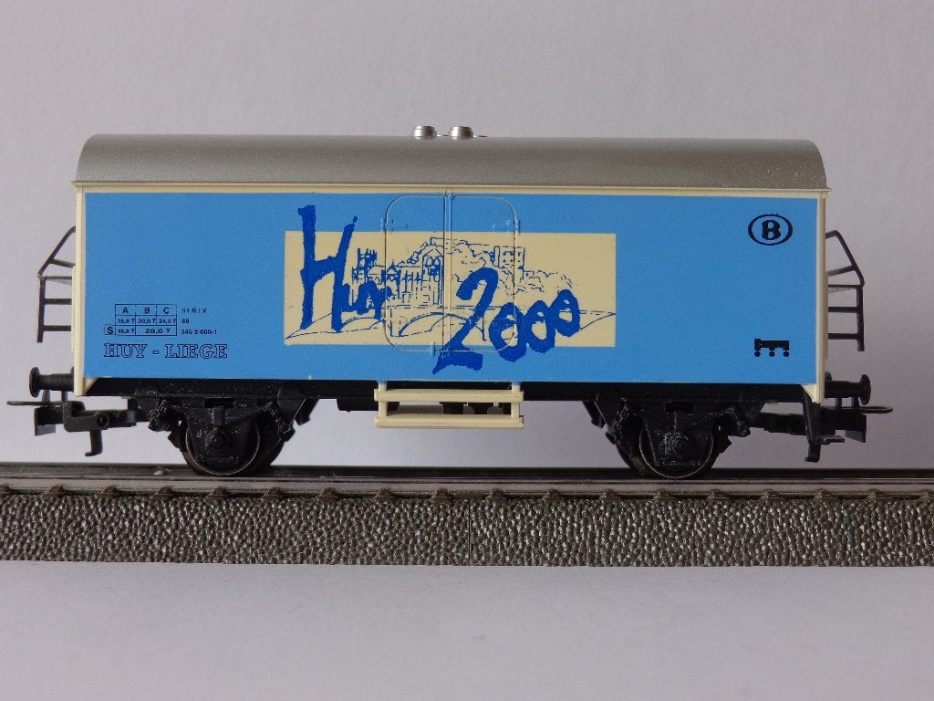 Marklin ho sncb/nmbs Wagon publicitaire HUY 2000., Enlèvement ou Envoi, Comme neuf, Wagon, Märklin