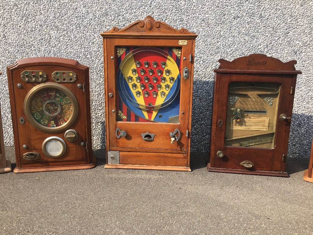 Antieke speelautomaten te koop gevraagd, Ophalen