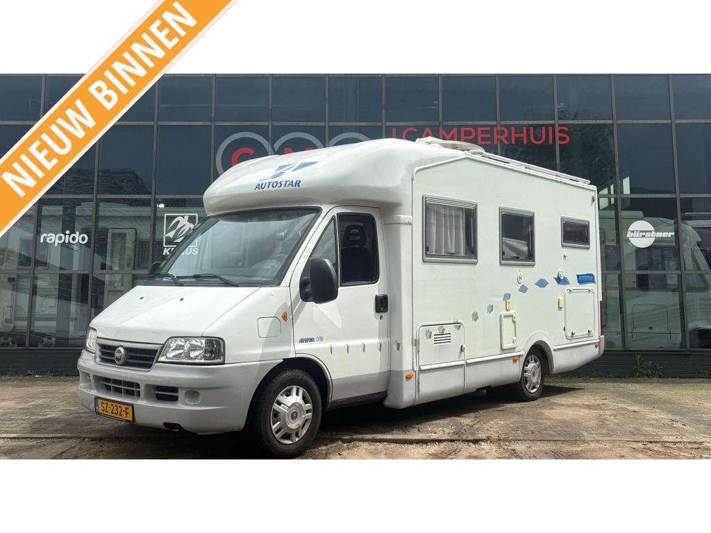 Autostar Athenor Vastbed,2xAirco,XLGarage, Fiat Ducato, Réfrigérateur, 6 à 7 mètres, Boîte manuelle, Diesel
