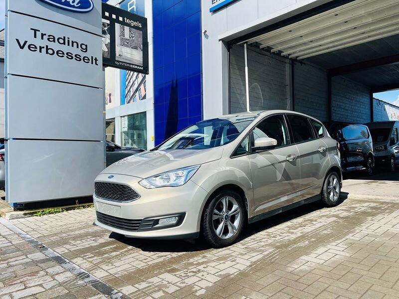 Ford C-Max 1.0 EcoBoost / Business Class / PDC / OHB / AC, Stof, Gebruikt, Beige, 5 deurs