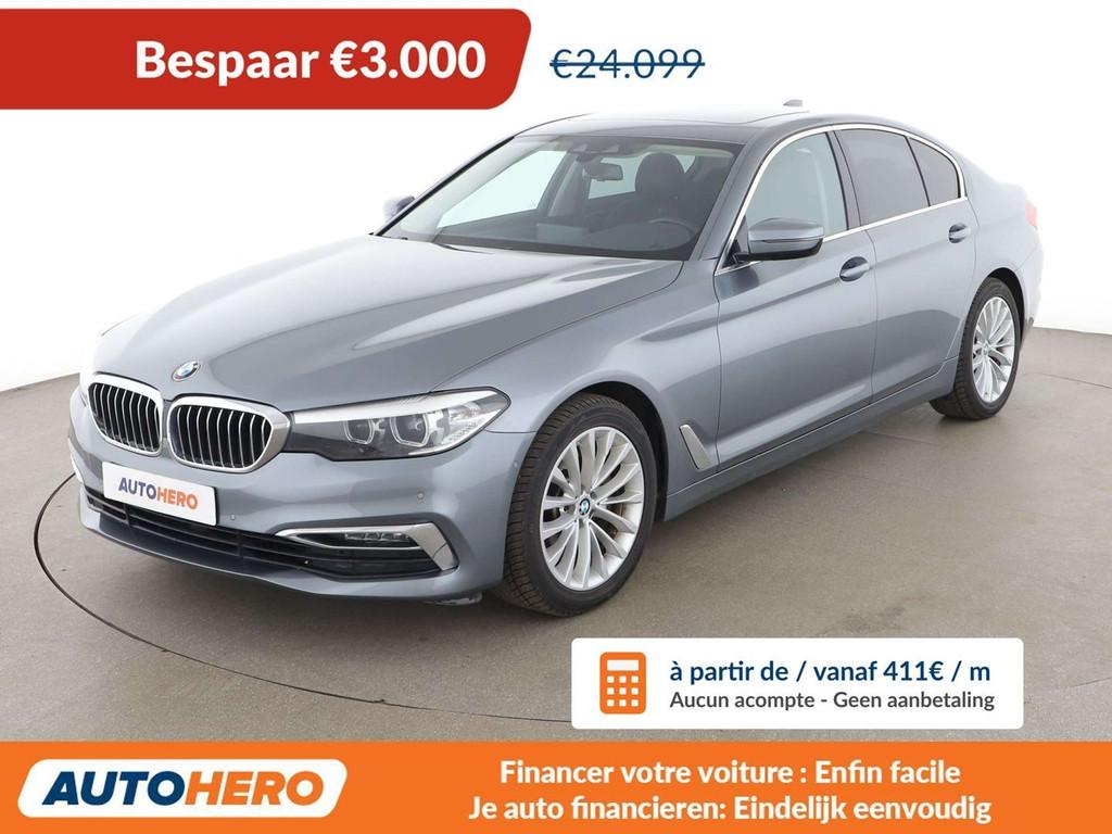 BMW 5 Serie 520 520i Luxury Line (bj 2019, automaat), Auto's, BMW, Automaat, Achterwielaandrijving, https://public.car-pass.be/vhr/d922d7d1-3a9a-49dd-a695-d20b8bb0f635