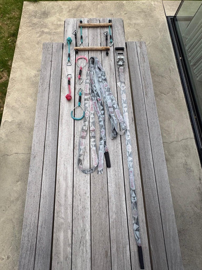 Te koop: Slackers Ninja Line, Sport en Fitness, Overige Sport en Fitness, Ophalen, Gebruikt