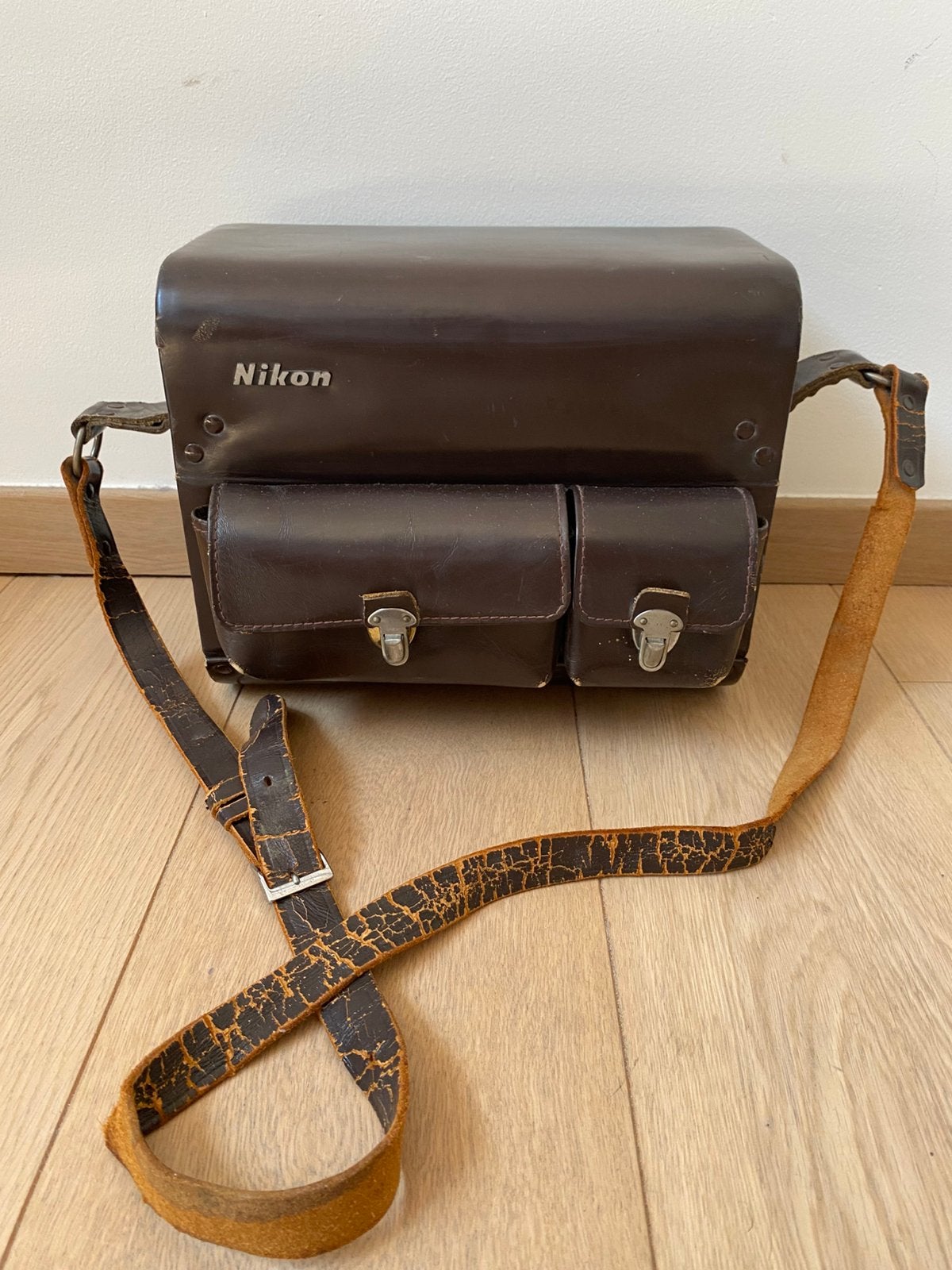 Nikon FB-5 FB5 vintage fototas, Ophalen of Verzenden, Gebruikt, Nikon