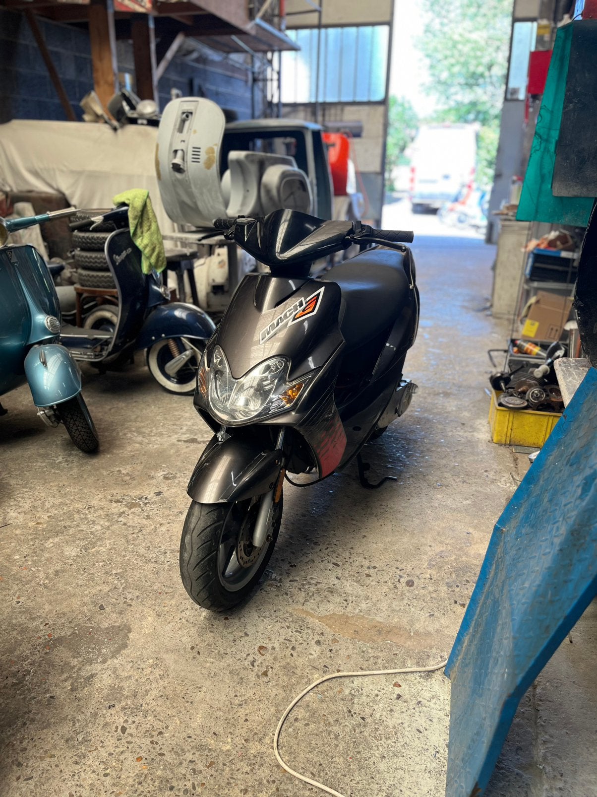 Mbk mach g, Autres modèles, 49 cm³, Classe B (45 km/h), Enlèvement
