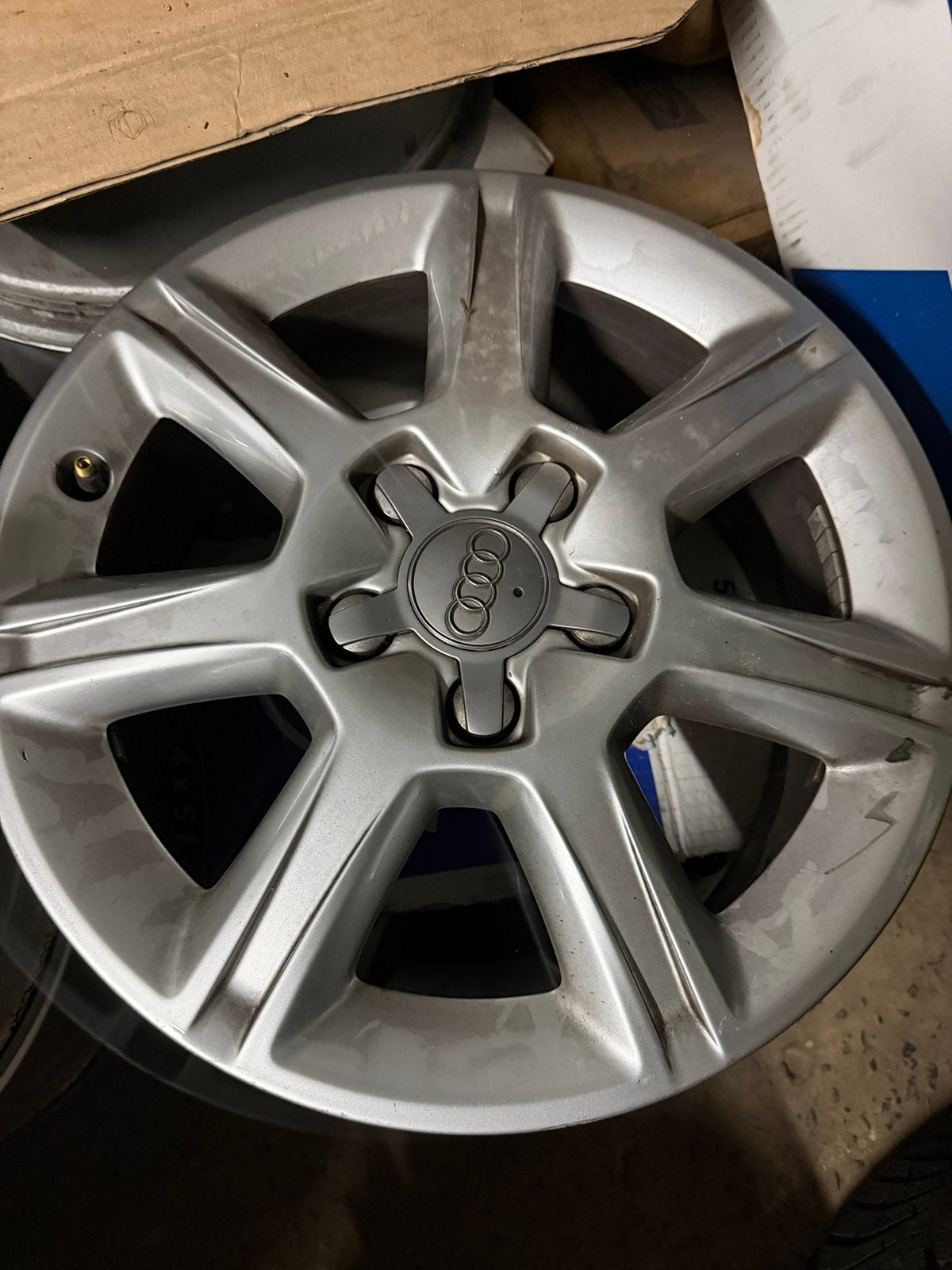 4 jantes Audi A3 8P originales 16 pouces – 8P0601025AP, Enlèvement, Utilisé