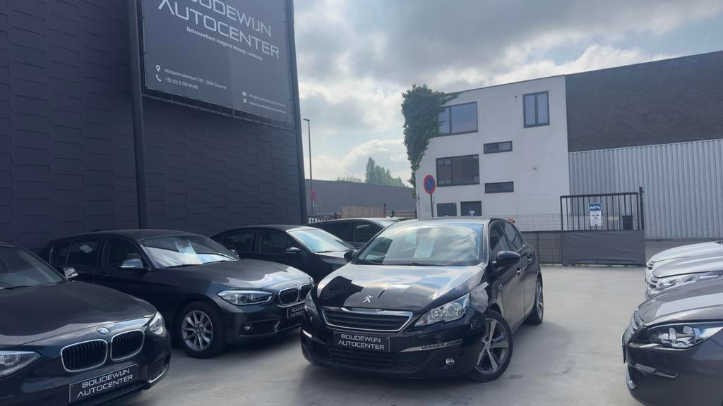 Peugeot 308 1.2Benzine 2015 118.xxxkm Topstaat Garantie, Autos, Achat, Entreprise, Garantie prolongée, Noir