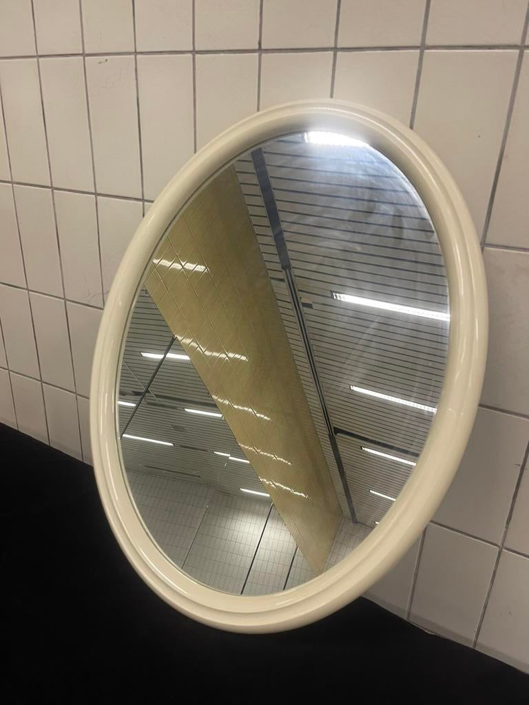 Ovalen Spiegel vintage, Ophalen, Gebruikt