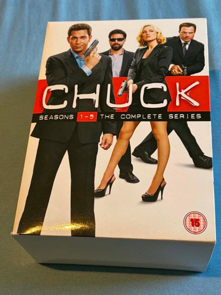 Chuck DVD Box Complete Series, Ophalen, Boxset, Zo goed als nieuw, Actie en Avontuur