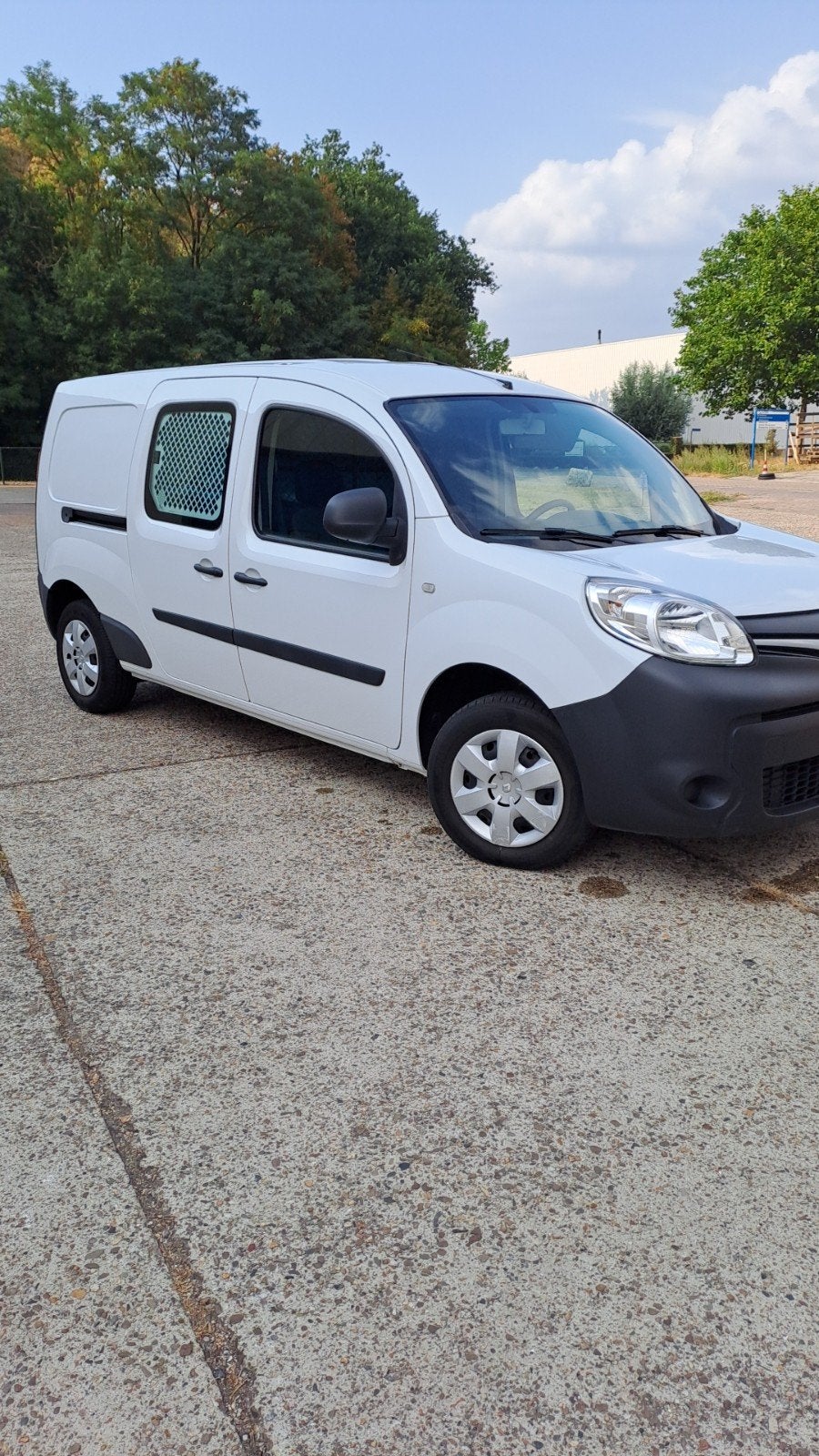 Renault Kangoo Maxi 1.5 dCi 90 Airco 80.000km Car-pass, Auto's, Voorwielaandrijving, Dealer onderhouden, Stof, https://public.car-pass.be/verify/7001-7903-1072
