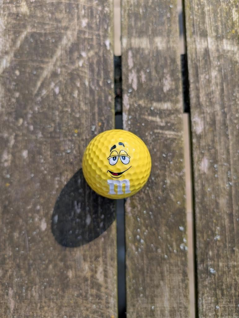 Golfbal M&M's Geel, Ophalen of Verzenden, Nieuw, Bal(len)