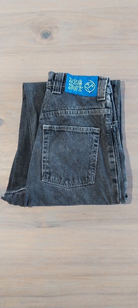 Polar Big Boy Jeans Black maat 3XS W24-L30, Kinderen en Baby's, Broek, Gebruikt, Jongen of Meisje, Ophalen of Verzenden
