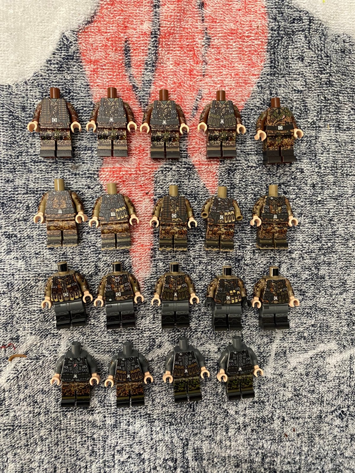 TMC lego WW2 figuren ook enkele andere merken., Ophalen of Verzenden, Zo goed als nieuw, Lego