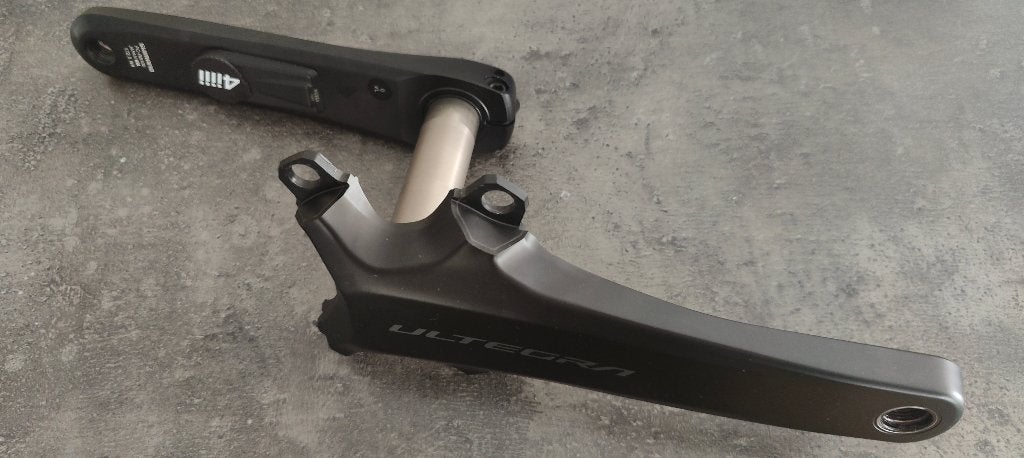 Shimano Ultegra R8100 12sp Crank met 4iiii Powermeter(L), Crankstel of Pedalen, 4iiii, Overige materialen, Ophalen of Verzenden