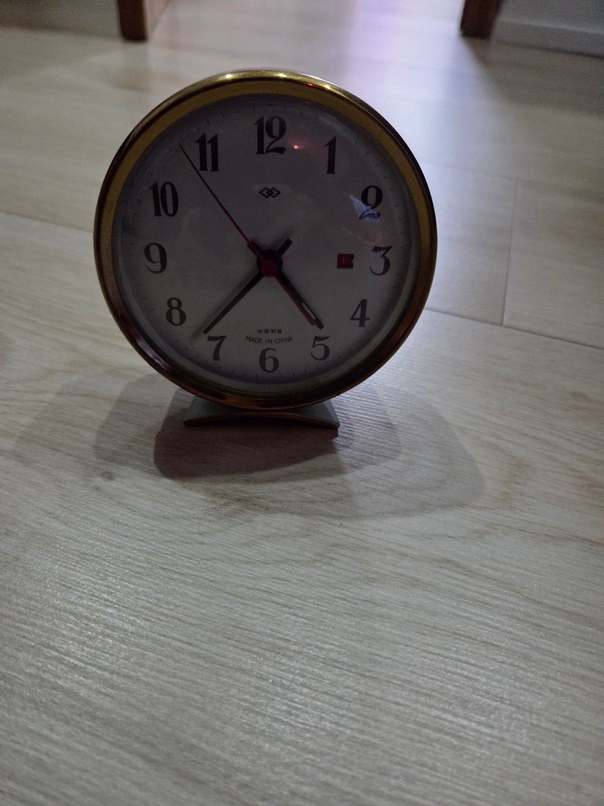 Horloge de table classique, Réveil, Bleu, Vintage, Enlèvement