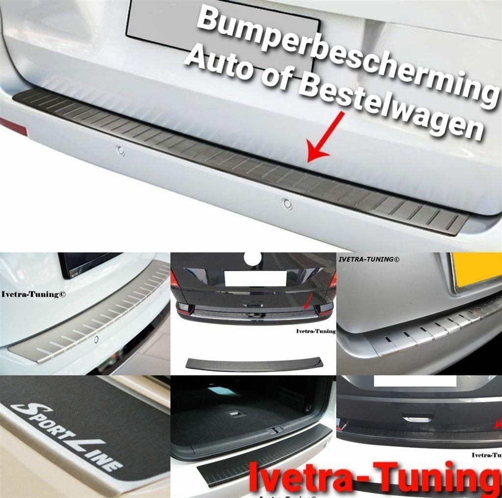 Bumperbeschermer Renault Kangoo | Bumperbescherming Renault, Auto diversen, Tuning en Styling, Verzenden