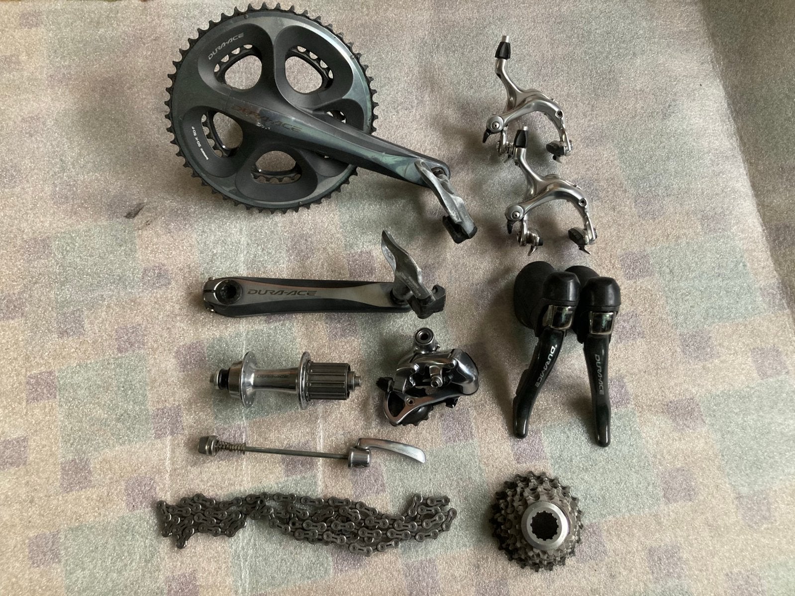 Groepset racefiets dura ace, Fietsen en Brommers, Ophalen of Verzenden, Gebruikt, Racefiets, Overige typen