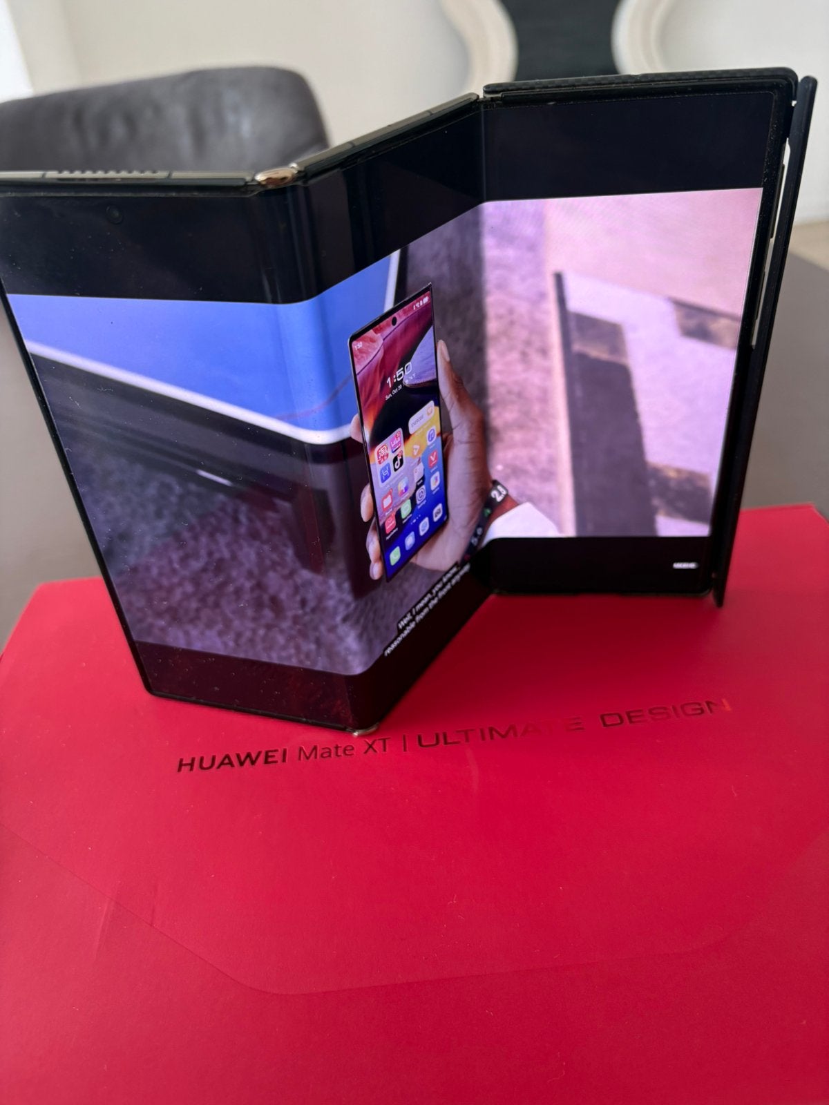 Huawei Mate XT, Télécoms, Téléphonie mobile | Huawei, Enlèvement, Comme neuf, Noir