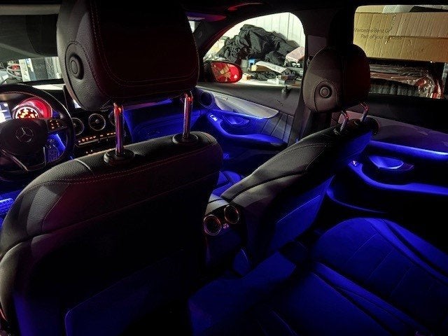 Ambiant sfeerverlichting Mercedes C GLC 64 kleuren