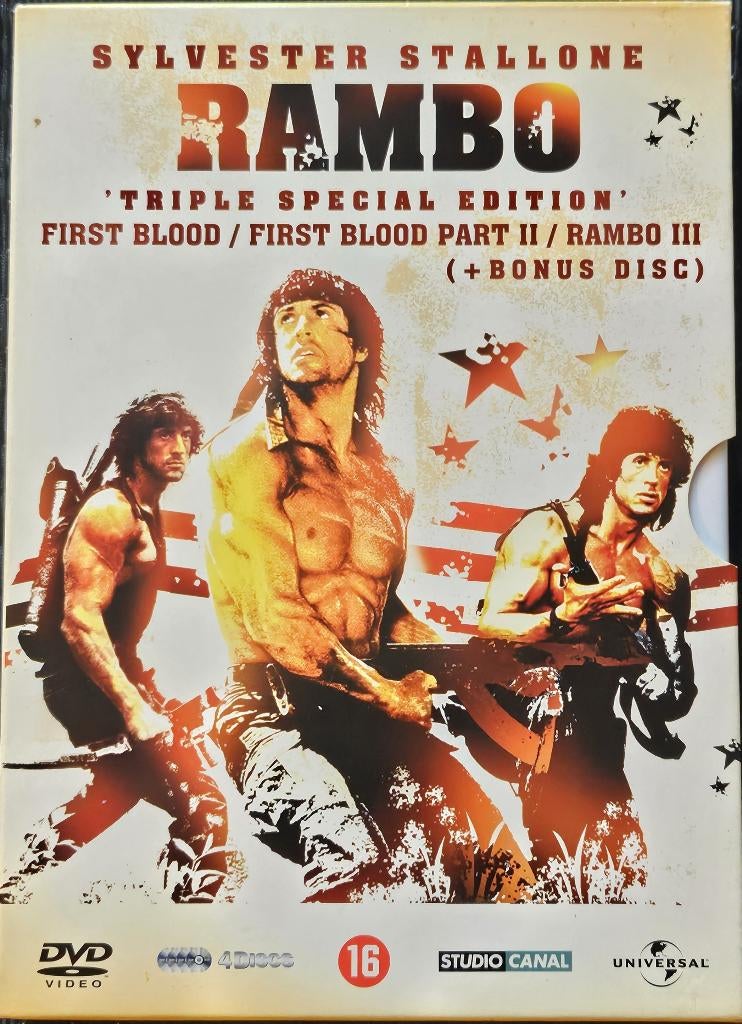 Rambo Triple Special Edition, Ophalen of Verzenden, Zo goed als nieuw