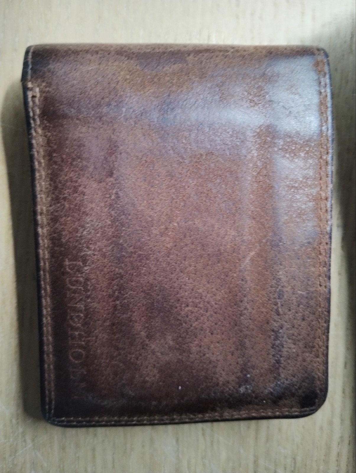 Lundholm portefeuille tekoop!, Bijoux, Sacs & Beauté, Porte-monnaie & Portefeuilles, Autres marques, Cuir, Brun, Enlèvement