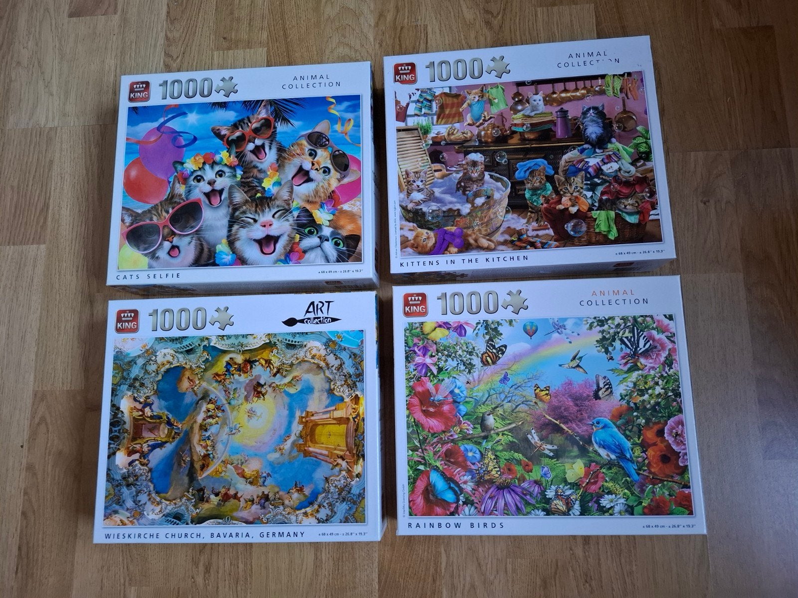 Puzzels King, Ophalen, 500 t/m 1500 stukjes, Legpuzzel