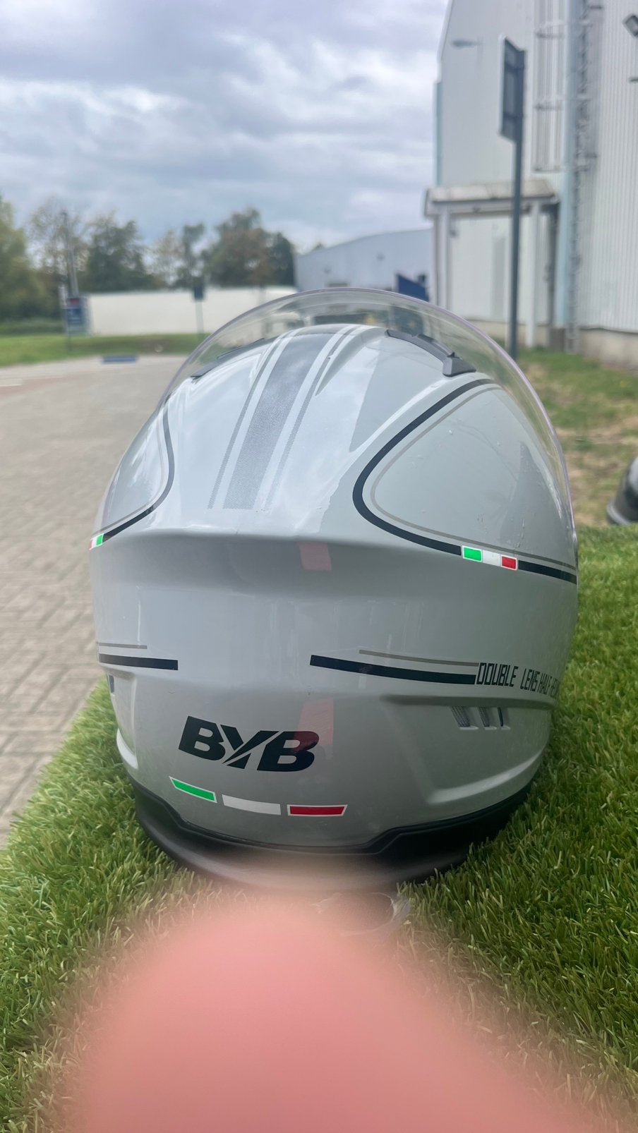 Casque de moto BYB - neuf - 65€, Enlèvement, Comme neuf