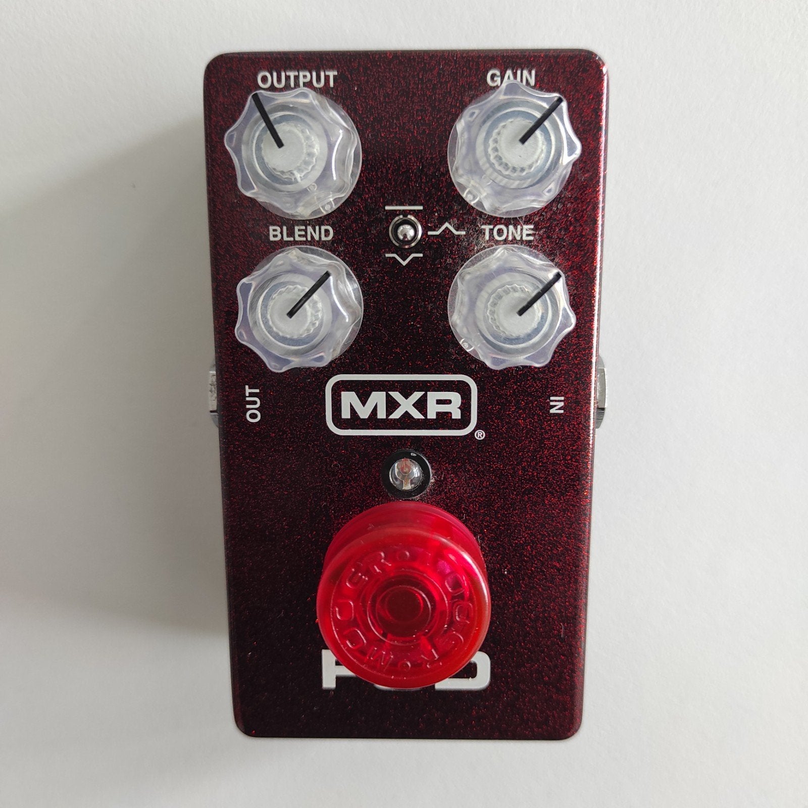 MXR Fod overdrive  / dist, Musique & Instruments, Enlèvement ou Envoi, Comme neuf, Volume