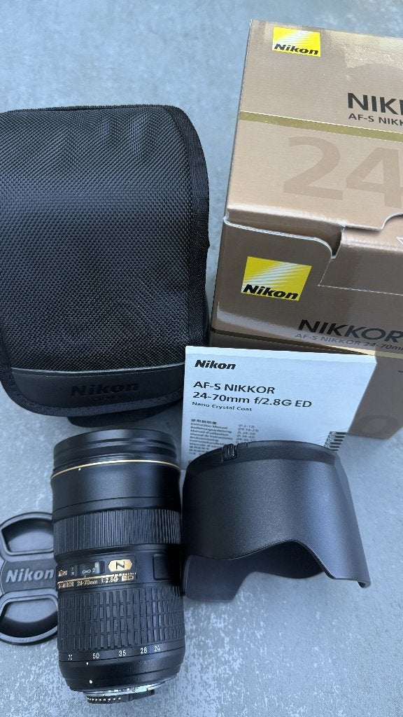 Nikon Zoom 24-70 2,8, Enlèvement ou Envoi, Utilisé, Nikon, Autres types