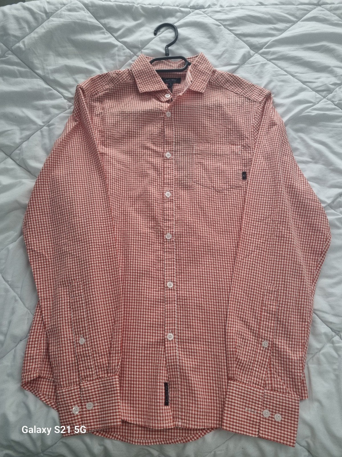 Jeanshemd van Armani, Kleding | Heren, Overhemden, Armani Jeans, Halswijdte 38 (S) of kleiner, Nieuw, Ophalen of Verzenden