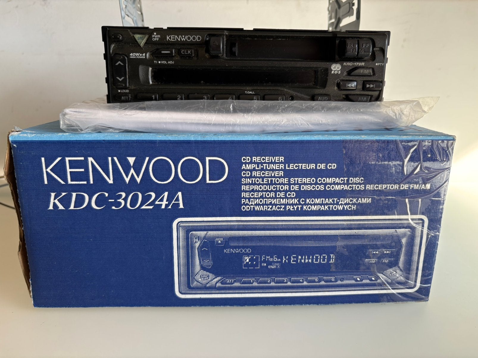 Autoradio Kenwood, Enlèvement, Comme neuf