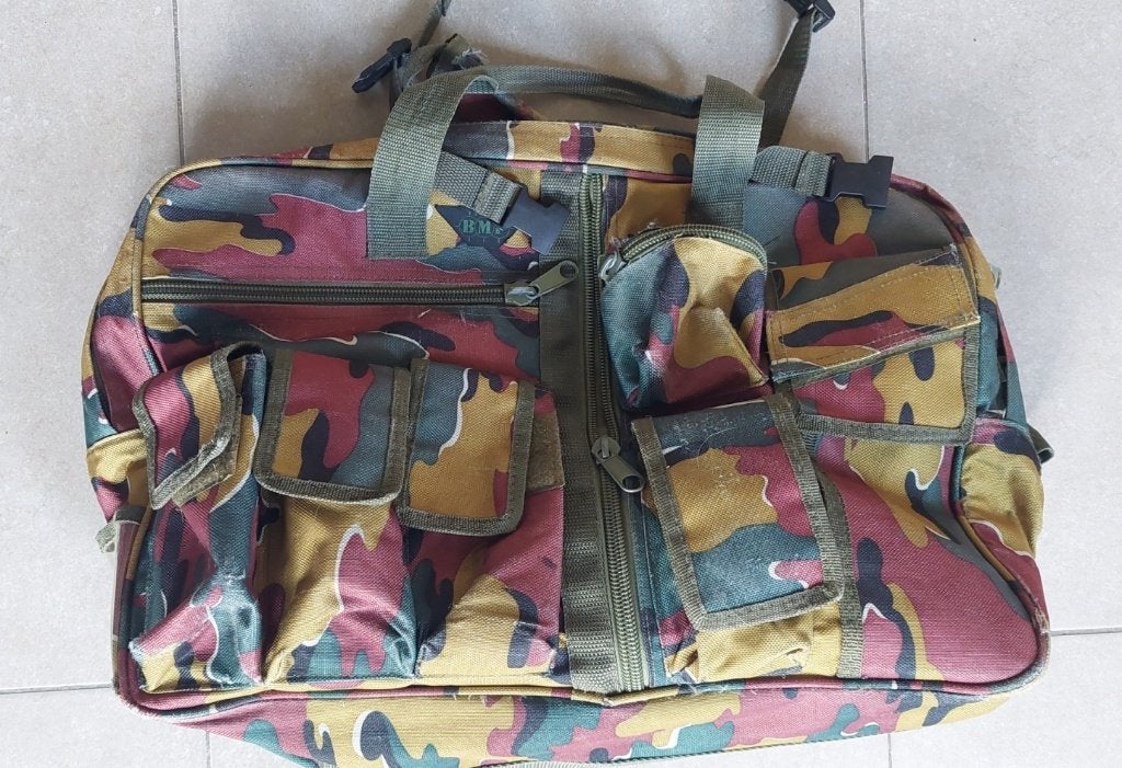 sacoche de camouflage, Collections, Enlèvement ou Envoi, Armée de terre