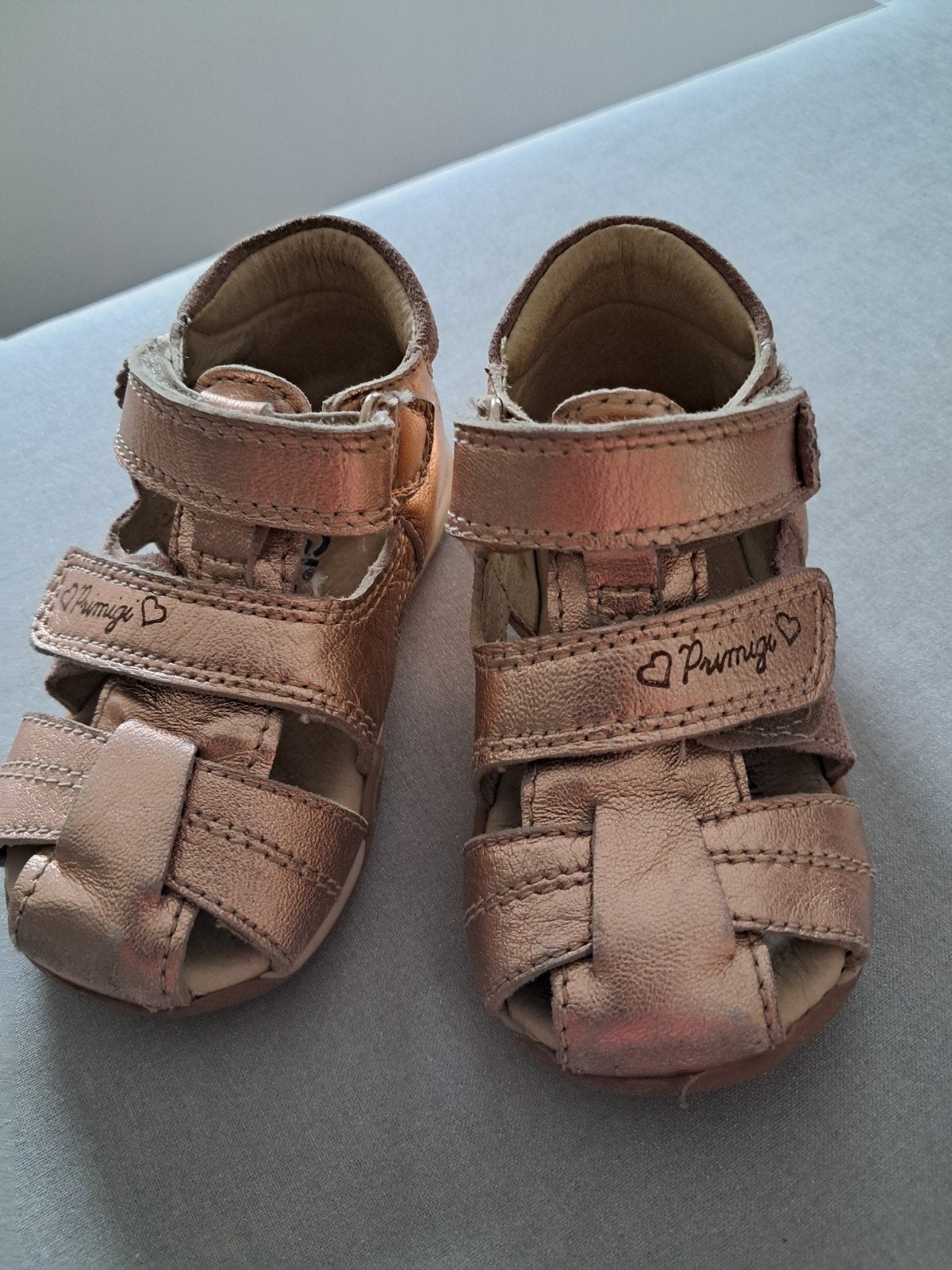 Lederen kindersandaal maat 22, Kinderen en Baby's, Babykleding | Schoentjes en Sokjes, Ophalen of Verzenden, Gebruikt