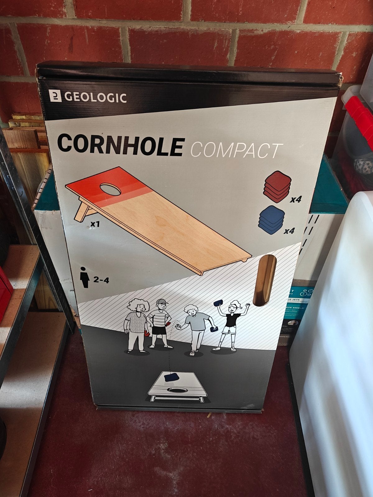 Cornhole spel, Ophalen, Zo goed als nieuw